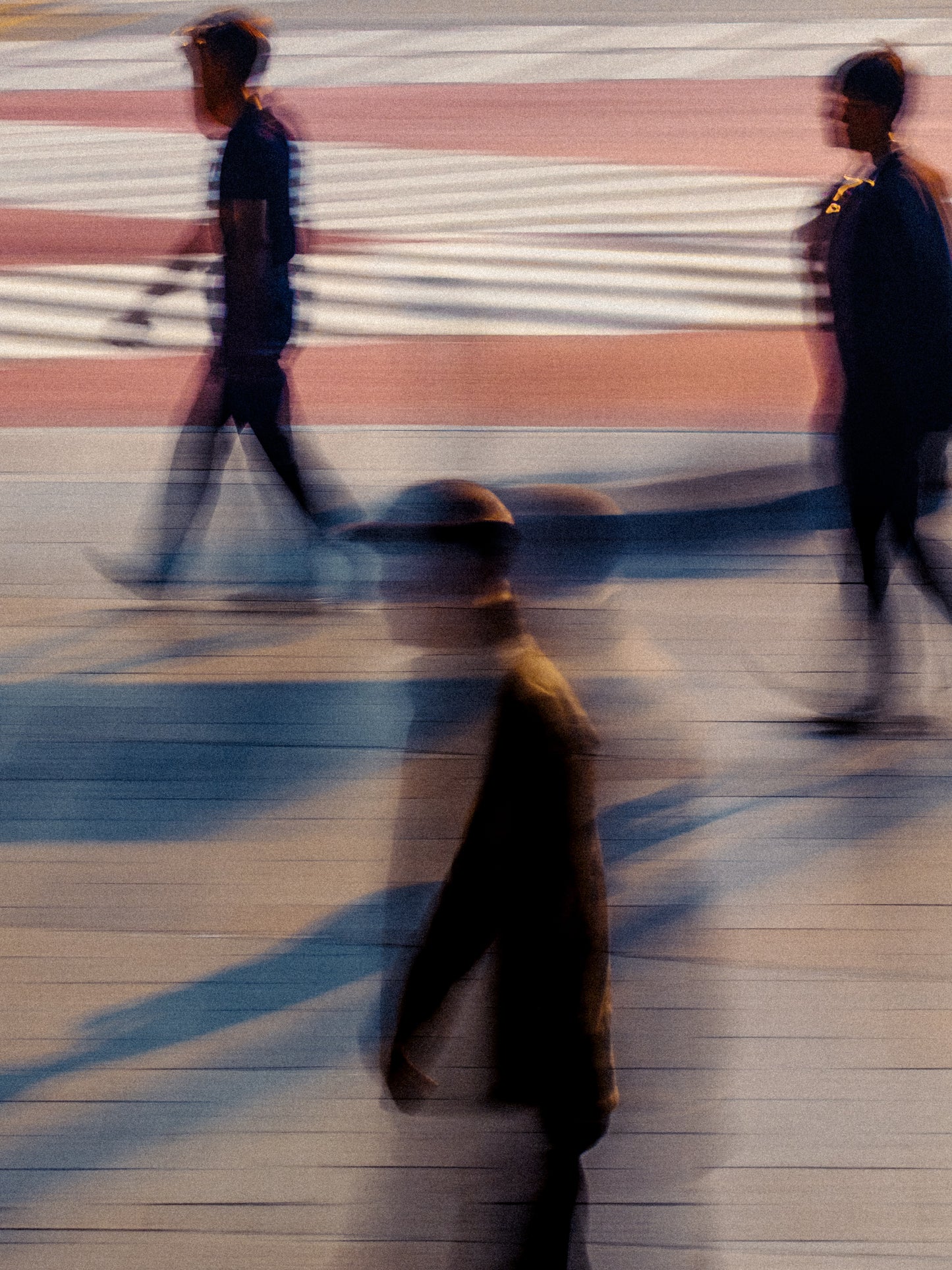 Jonathan Bertin - Silhouettes passantes, Séoul, 2025