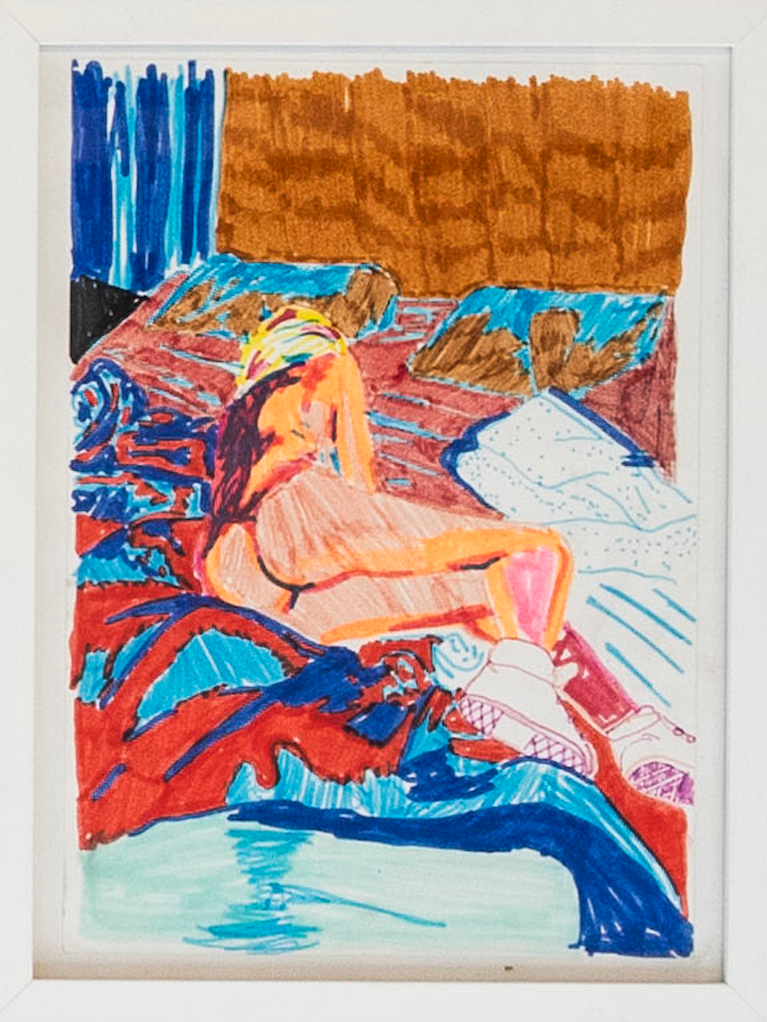 Théo Ouaki - Girl on bed