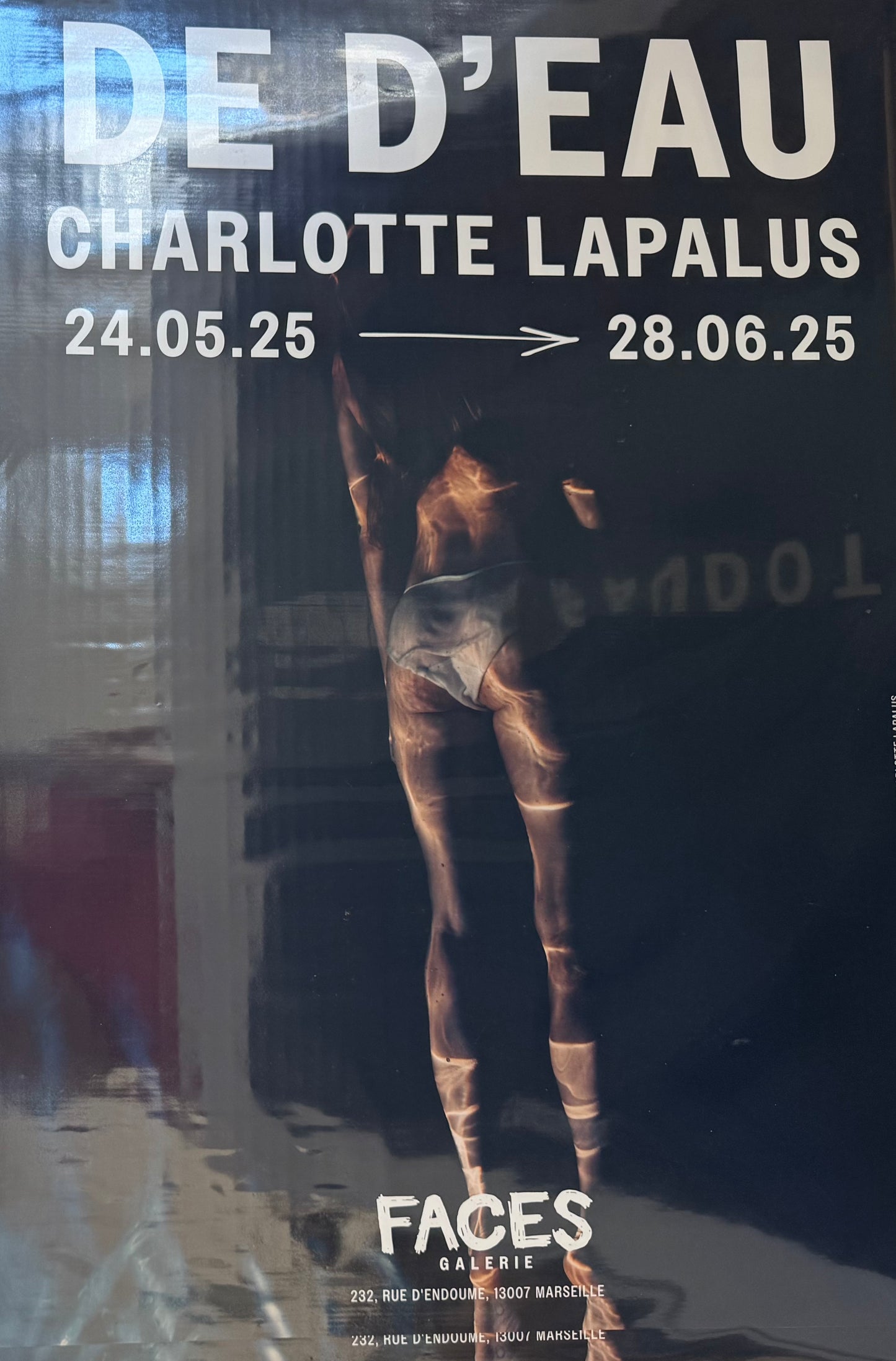 Poster Charlotte Lapalus - De D'Eau - 60 x 80 cm