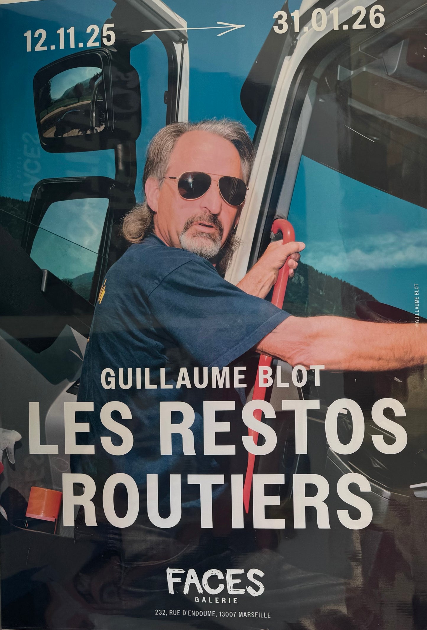 Poster Guillaume Blot - Les restos routiers - 60 x 80 cm