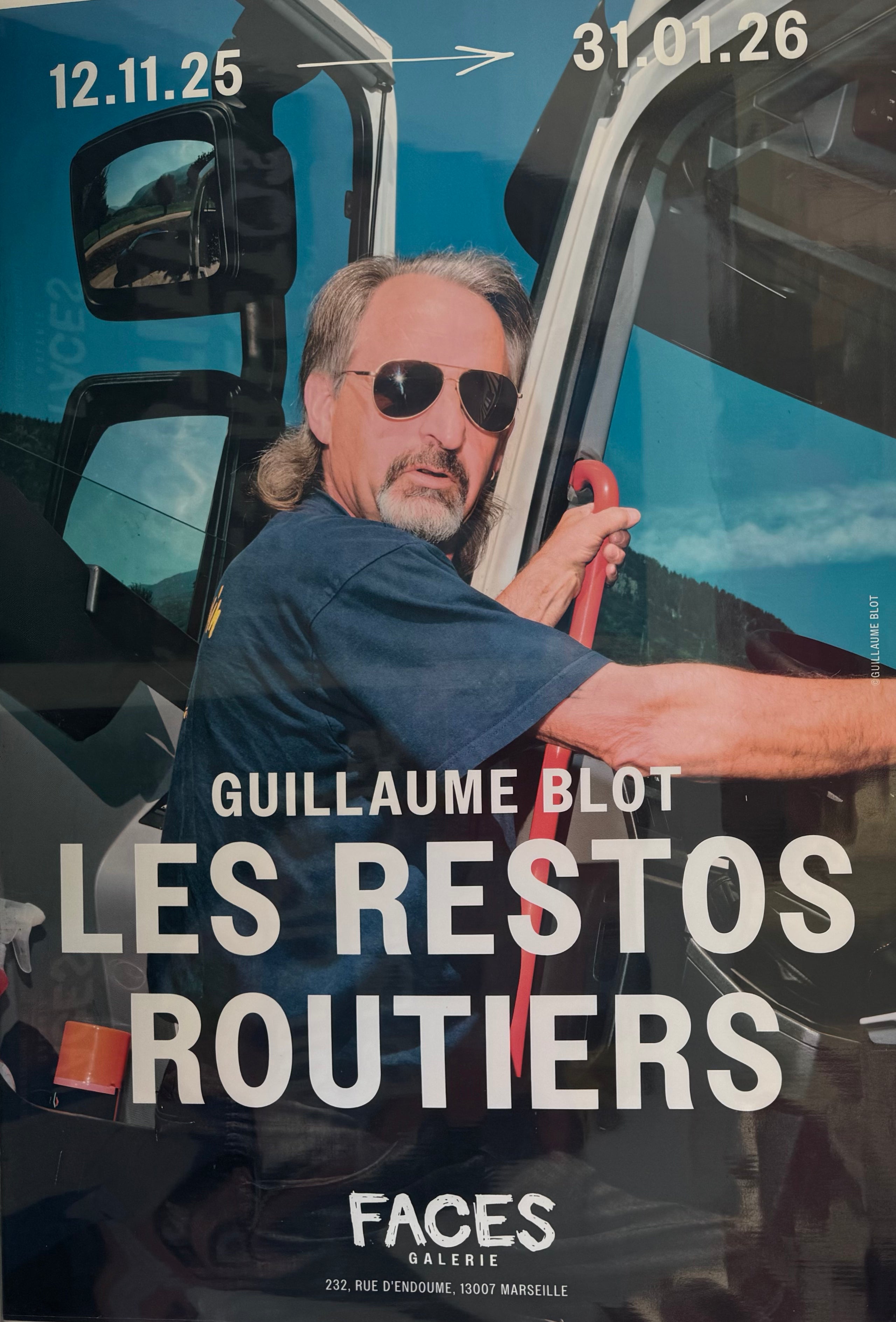 Poster Guillaume Blot - Les restos routiers - 60 x 80 cm