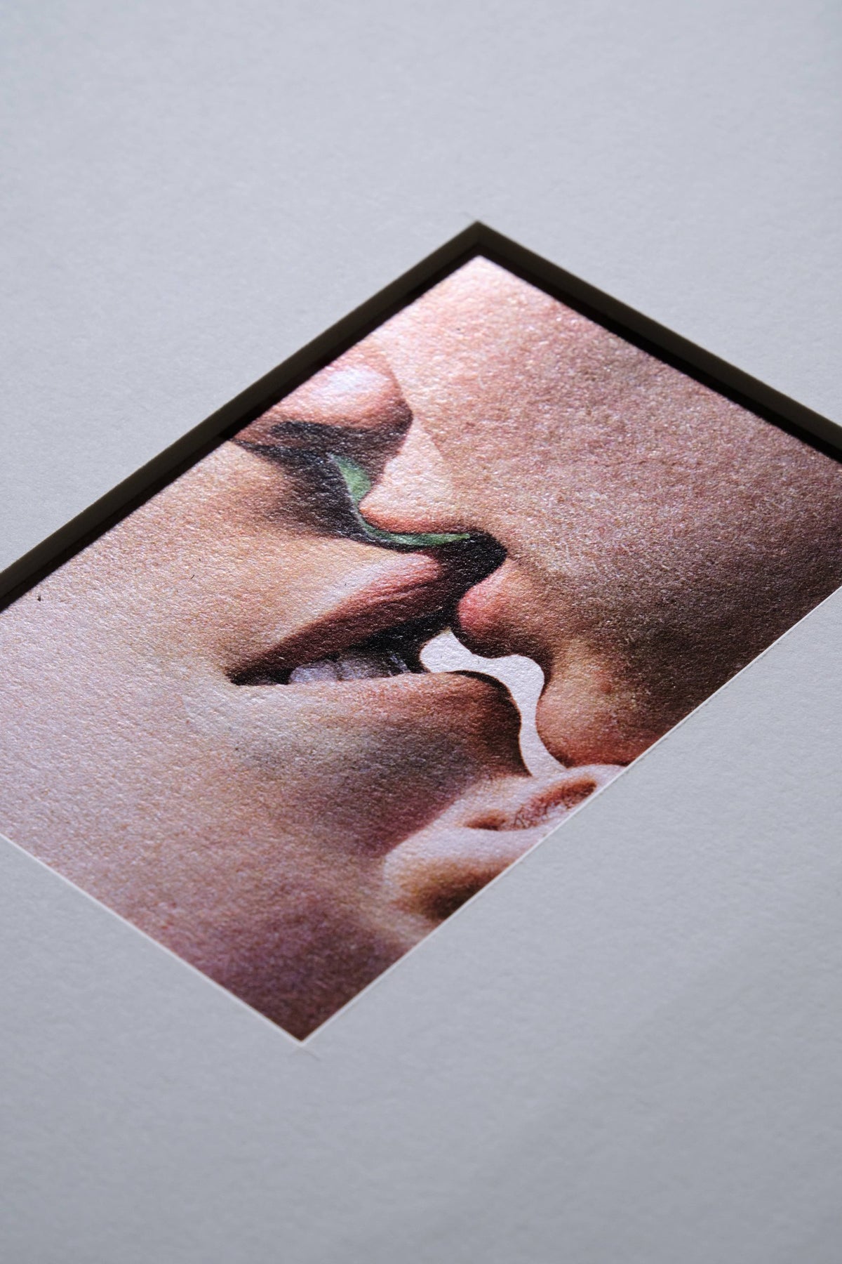 Cécile Larher - Le baiser, 2025