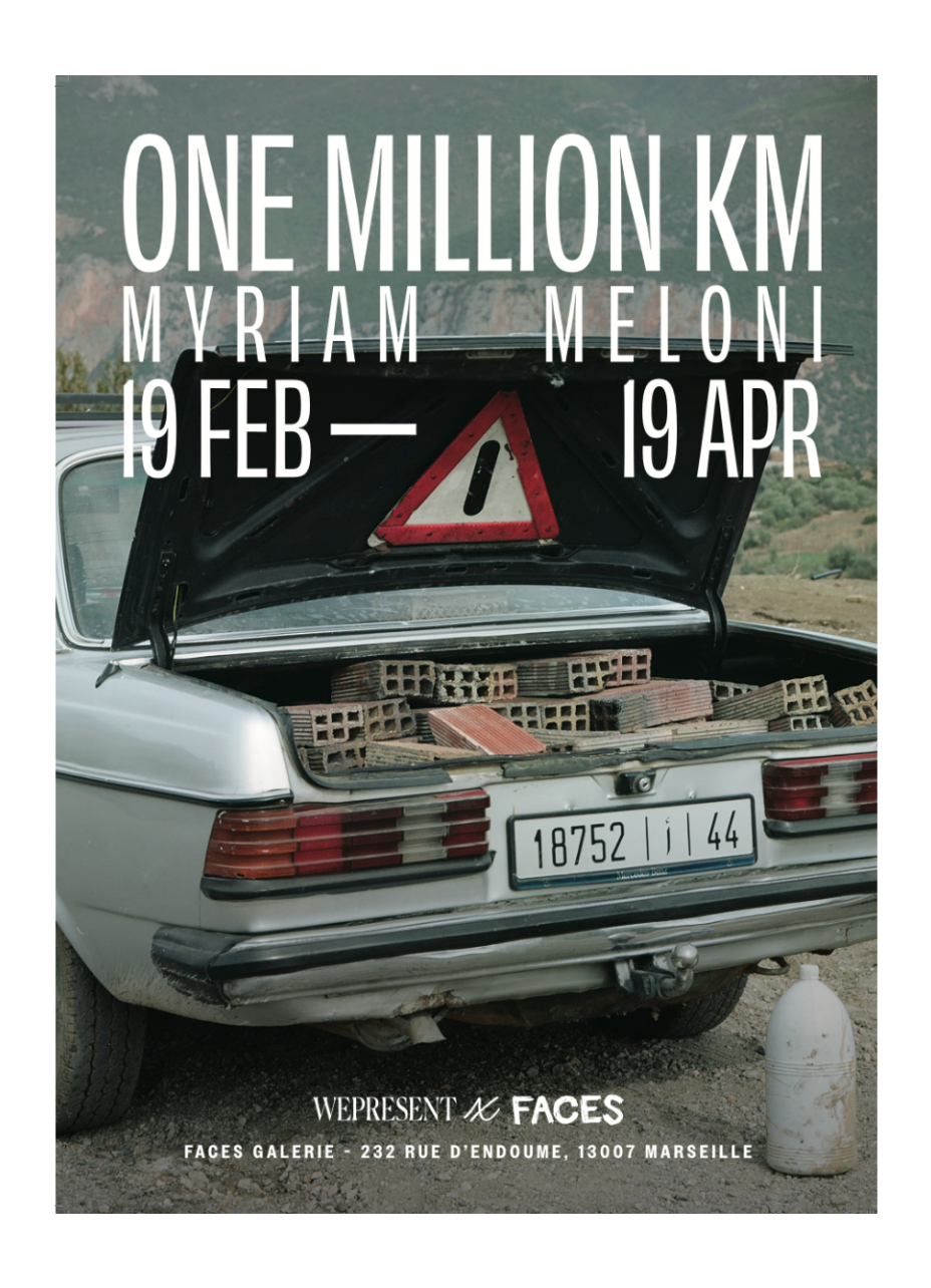 Affiche exposition Myriam Meloni x WePresent 29,7 x 42 cm