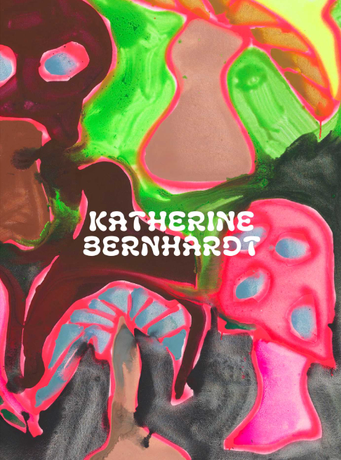 Katherine Bernhardt : WHY IS A MUSHROOM GROWING IN MY SHOWER ?
