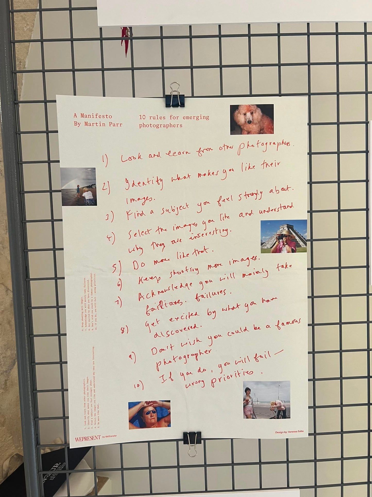 Poster Martin Parr - WP