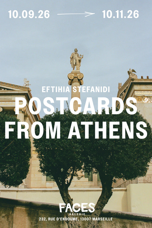 Poster - "Postcards from Athens" Eftihia Stefanidi - 40x60