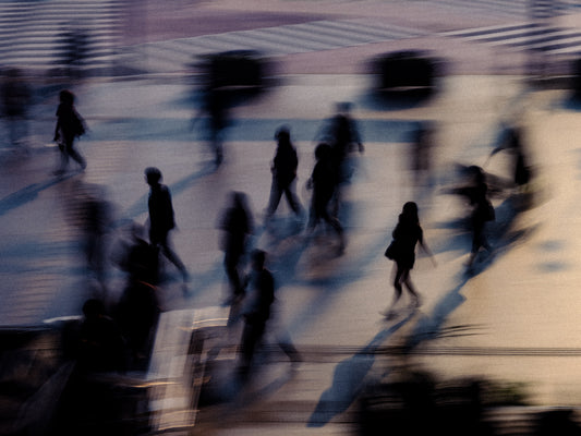 Jonathan Bertin - Foule passante, Séoul, 2025