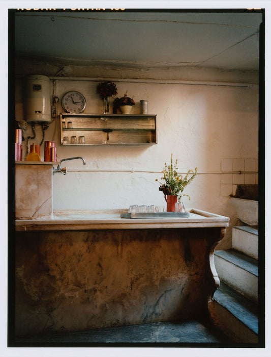 Christos Kontos, Marble Sink at Deport — Postcards from Athens, Galerie Faces