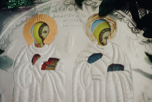 Despina Spyrou, Saints — Postcards from Athens, Galerie Faces