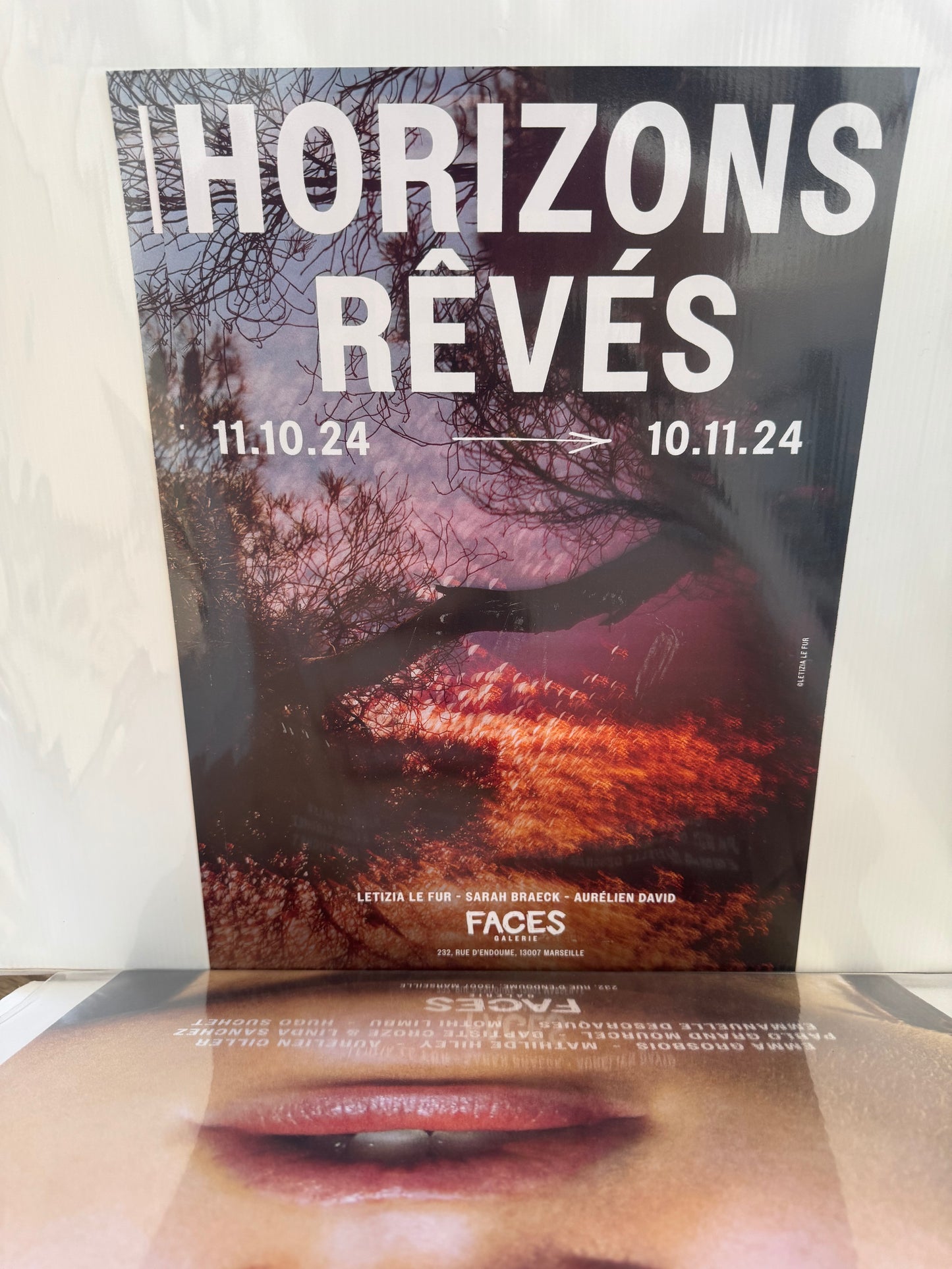 Poster Letizia Lefur - Horizons Rêvés - A3