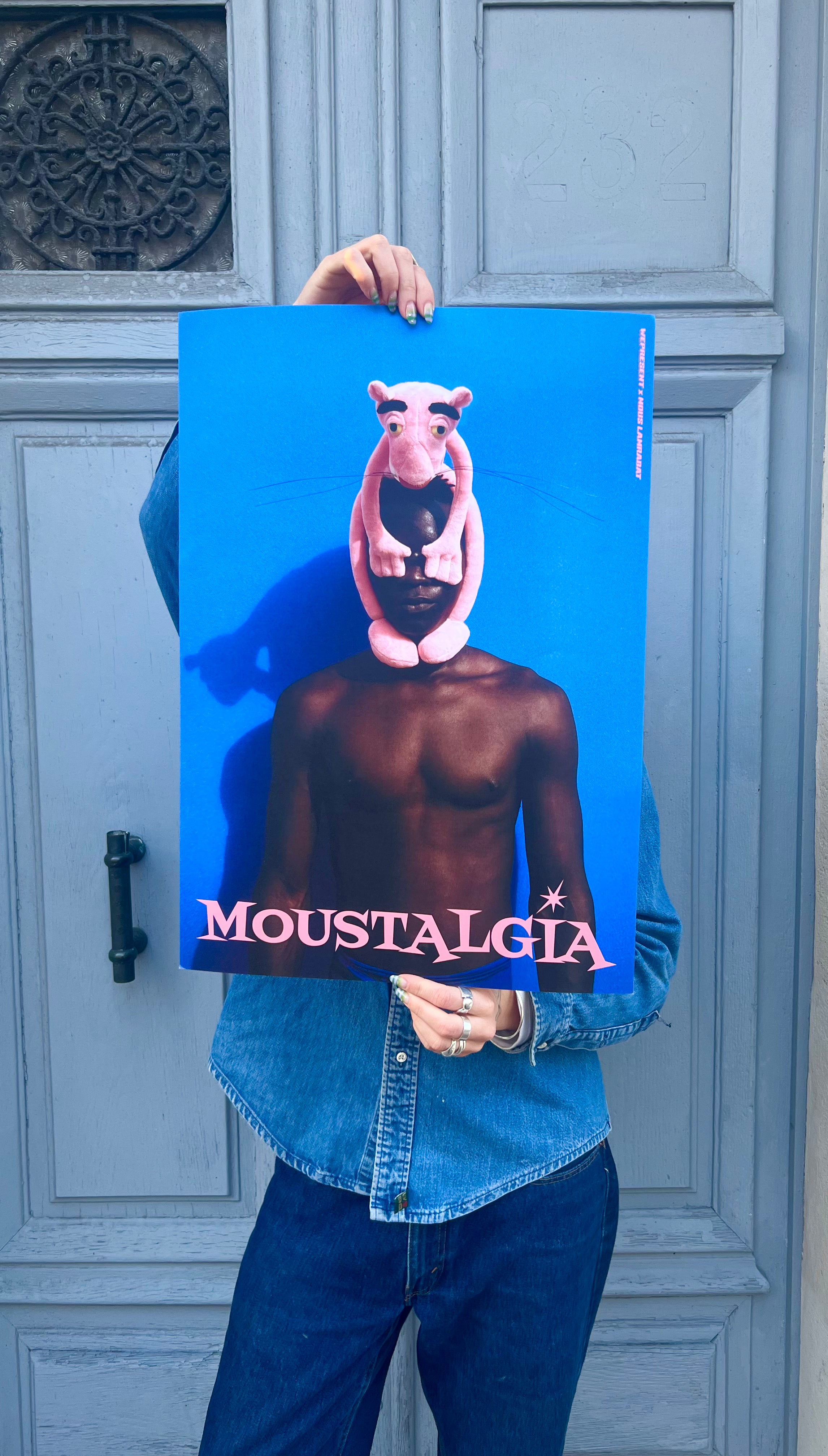 Poster Moustalgia x Wepresent 40X60cm