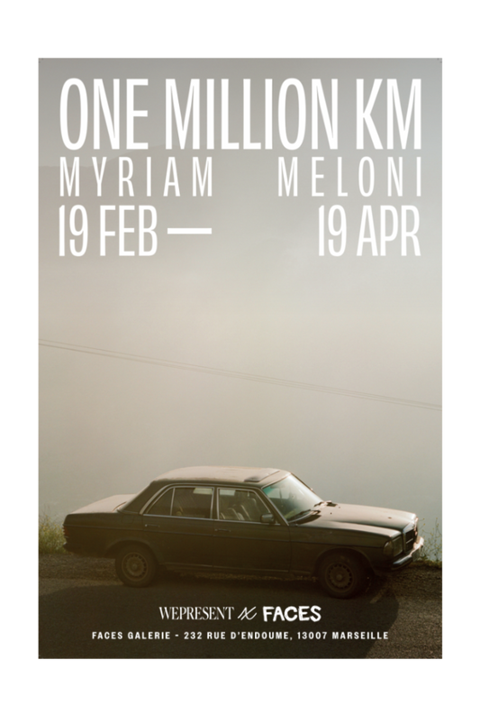 Poster "Even machines rest" Myriam Meloni x WePresent 40x60