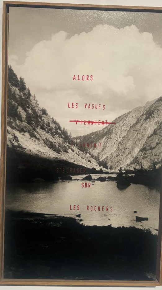Victoire Eouzan - Alors les vagues viennent s'écraser sur les rochers